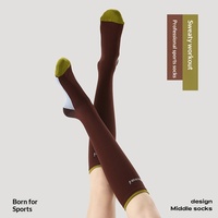 Chaussettes de compression pour femmes, hauteur genou, à pression annulaire à 360 degrés, amincissantes pour les mollets, pour le shopping, le sport et l'usage quotidien