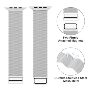 Nueva correa de reloj inteligente de acero inoxidable, correa de Cierre magnético para <span class=keywords><strong>Apple</strong></span> <span class=keywords><strong>Watch</strong></span> <span class=keywords><strong>Ultra</strong></span> 2 49mm Series 10 9 <span class=keywords><strong>8</strong></span> 41mm 45mm 42mm 46mm - Product Image 3