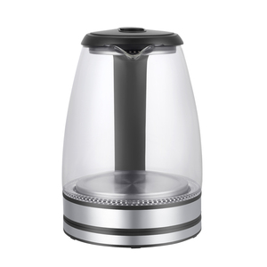 Xinduomei White Plastic Glass 1.8L <b>Kettle</b> Stainless Steel Heating Plate with 1500W Auto Power-off - Product Image 6