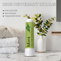 Inhaler Nasal untuk Meredakan Mual Aromaterapi Minyak Esensial Peppermint Alami & Aman