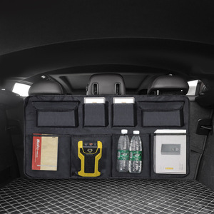 Vente chaude Oxford Tissu Siège De Voiture Protecteur Multi-Fonctionnel Organisateurs De Voiture Siège Arrière De Voiture Organisateur Sac De Rangement - Product Image 4