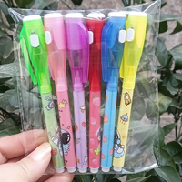 Stylos marqueurs UV invisibles en gros pour étudiants avec lumière LED – Surligneurs fluorescents amusants et discrets