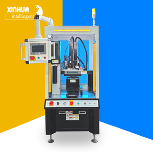 Máy dán keo công nghiệp 3 trục để bàn, chất liệu nhựa epoxy xoay 360 độ, dạng tròn, chất lỏng <span class=keywords><strong>PVC</strong></span> - Product Image 1