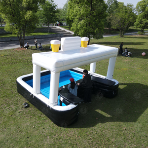 <span class=keywords><strong>Bar</strong></span> gonfiabile residenziale con luci a LED per Resort sulla spiaggia mobili Extra Large <span class=keywords><strong>Bar</strong></span> gonfiabile per giardino - Product Image 3