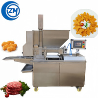 Machine à galettes de maïs à vendre, machine automatique de grande capacité pour la fabrication de friandises pour chiens, de burgers de viande et de légumes, de formes carrées et ovales