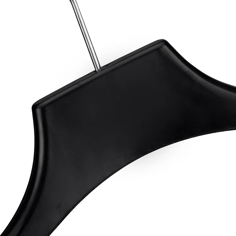 King Rock Brand DS351 15 Inches Black Suit Plastic Hanger With Metal Hook Wholesale
