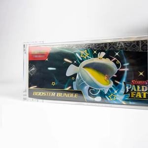 Étui en acrylique pour l'affichage de l'ensemble de boosters Pokémon, affichage en anglais, étui en acrylique pour l'affichage de l'ensemble de boosters Pokémon - Product Image 5
