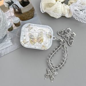 Nouvelle coque carrée à motif papillon pour AirPods 1 2 3 4, étui universel pour écouteurs AirPods Pro 1 2 3, étui souple en TPU pour écouteurs - Product Image 4