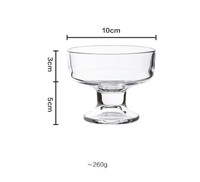 Vente en gros de coupes à glace, yaourt, pudding, snacks, desserts, milkshakes et gobelets en verre pour la maison et les restaurants