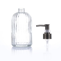 Bouteilles de shampoing vides de 350ml Bouteille à pompe polyvalente opaque Conteneur de lotion en plastique sans goutte Distributeur de savon pour les mains