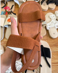 Ofertas de Fábrica con Descuentos en Inventario, Sandalias de Mujer con Suela Ligera de Espuma, Pantuflas Planas - Product Image 3