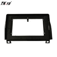Kit de Panel de Radio para Auto, Reproductor de Audio para Tundra Sequoia 2007-2018 TK-YB, Marco Negro de 10.1 Pulgadas, Material PC+ABS