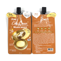Sachet souple personnalisé en plastique mat de 5 ml et 10 ml, forme spéciale, pour échantillons cosmétiques, crème solaire et soins de la peau