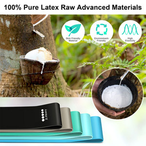 Encci Juego de Bandas de Resistencia de Goma Resistentes YC Unisex para Yoga, Entrenamiento Físico, Ejercicios Asistidos, Tubo de Ejercicio, Gimnasio en Casa - Product Image 5