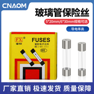 Fusible en verre Autonome 5x20mm 1A 2A 3A 5A 6A 10A 15A 250V pour automobile à montage traversant - Product Image 5