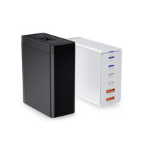 Station de charge de bureau 165W GaN PD3.0 en gros, chargeur rapide 2A+4C avec protection OTP pour ordinateur portable et usage universel OEM