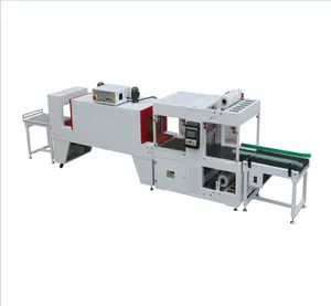 35-50 bags/ min Auto shrink wrapping machine sleeve sealer straight feeding equip servo system