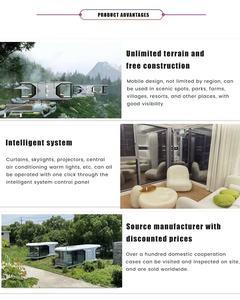 Cymdin prefab all'aperto mobile a buon mercato prezzo spazio capsula casa ristorante camera d'albergo piccola casa telaio contenitore <span class=keywords><strong>Resort</strong></span> space <span class=keywords><strong>resort</strong></span> - Product Image 6