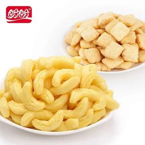 Chips soufflées semi-molles salées à la patate douce Panpan, faibles en gras, 105g, prêtes à consommer, collation de bureau, sac cadeau, vente en gros - Product Image 4