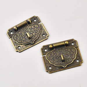 Boucle carrée en alliage de zinc, couleur bronze brossé, accessoires de quincaillerie pour la fabrication de boîtes en bois et de bagages - Product Image 3