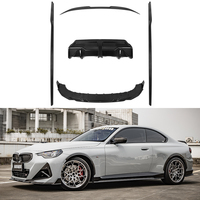 Kit de Estilización de Fibra de Carbono Prepreg para BMW Serie 2 G42 M240i, Splitter Delantero, Faldones Laterales, Difusor Trasero, Alerón Trasero