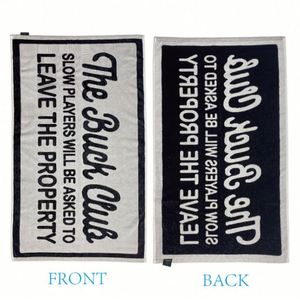 Serviette de sport en coton personnalisée de haute qualité à prix abordable, absorbante et à séchage rapide, idéale pour le golf, la remise en forme et les activités de plein air - Product Image 2