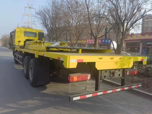 Trung Quốc 3 trục 12 lốp 12r22.5 thép lốp bán lowbed Trailer xe tải 12 lốp xe phẳng Trailer xe tải - Product Image 3