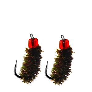 Anzuelos Nano para Pesca # 14 # 16 # 18 # Juego de 20 Señuelos de Pesca con Mosca de Agua Dulce de Acero con Alto Contenido de Carbono, Diseño Biónico - Product Image 1