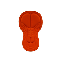 Coussin de gel réversible anti-choc pour cyclisme, taille plus, pour shorts de vélo unisexe, antibactérien, séchage rapide, haute qualité personnalisée