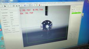 Temas açısı ölçer temas açısı gonyometresi temas açısı test cihazı - Product Image 6