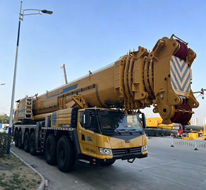 Grue mobile sur camion jaune XCA500L8_1 Grue tout-terrain 500 tonnes pour la construction de tours - Product Image 4