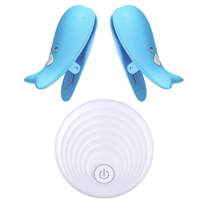 Telecomando senza fili Vibratore di masturbazione femminile prodotti per adulti succhiare il capezzolo giocattoli del sesso con fermaglio per il seno prodotti per adulti - Product Image 2