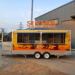2025 Concession Bar Trailers Custom Mobile Kitchen Food Truck Trailer - Product Image 5