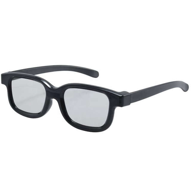 Classic Disposable RealD 3D Glasses One-Time Use Circular Polarized AR Hardware Compatible with RealD System for Cinemas