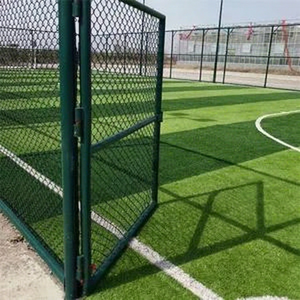 Outdoor Soccer Field Fence Sale Chainlink <b>Wire</b> <b>Mesh</b> Sports Field Fence Manufacturer Supply Basketball Court Fence - Product Image 1