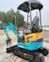 Excavadora Usada Kubota de 1.7 Toneladas, Mini Excavadora Kubota Usada Como Nueva, Totalmente Importada, Solo 600 Horas de Uso