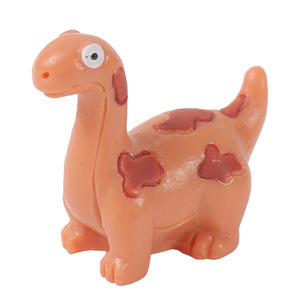 Adornos de paisaje en miniatura de dinosaurios, figuras de animales de resina para decoración de jardín, bonsái, uso en interiores y exteriores - Product Image 5