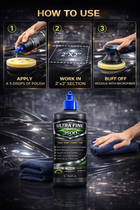 GRAPHONEX Ultra Fine Polish 3500 Polish <span class=keywords><strong>de</strong></span> finition pour la correction <span class=keywords><strong>de</strong></span> la peinture, pour une brillance et une clarté maximales - Product Image 4