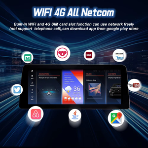 Reproductor de DVD <span class=keywords><strong>para</strong></span> Auto de 8.8 Pulgadas, 8+128G, 4G WIFI, <span class=keywords><strong>Google</strong></span> Play Store, Descarga de Aplicaciones, CarPlay Inalámbrico <span class=keywords><strong>para</strong></span> BMW E65 E66 Serie 7 - Product Image 2