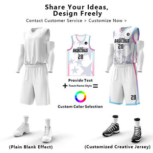 EXON Custom Quick Dry Professionele Team Basketbalset Sublimatie Logo Ademend Volwassenen Jeugd Kinderen Set - Product Image 3