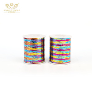 M Loại Kim Loại Sợi Cường Độ Cao Đồng Đan Phẳng Cho Lurex Phim Cầu Vồng Laser Cho Thêu Dệt Và May Vải - Product Image 6