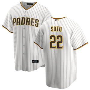 Jersey Personalizado de <span class=keywords><strong>San</strong></span> <span class=keywords><strong>Diego</strong></span> 23 #   TATISJR 13 #   Camiseta de Béisbol del Equipo Americano de Béisbol con Nombre y Logotipo Bordados de Fernando Tatis Jr. de ACHADO - Product Image 4