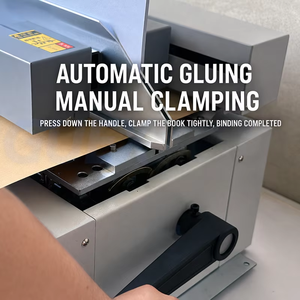 Automatic Desktop Small Glue <b>Binding</b> <b>Machine</b> Hot Melt Glue Particles <b>Binding</b> <b>Machine</b> for Bidding Documents Books Papers Reports - Product Image 3