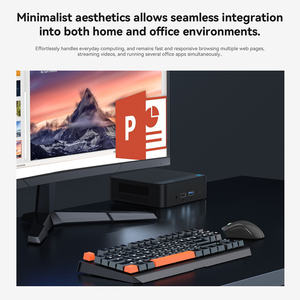 Oumax Intel Twin Lake N150 Mini PC 16GB RAM 500GB SSD hiển thị kép Gigabit LAN Máy tính để bàn nhỏ - Product Image 4