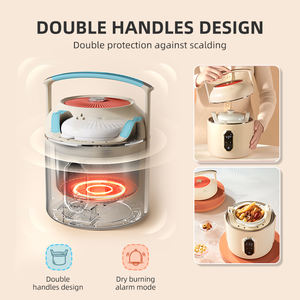 Marmite électrique multifonctionnelle puissante tout-en-un de 1L <span class=keywords><strong>grande</strong></span> <span class=keywords><strong>capacité</strong></span> pour la cuisine chinoise, en céramique, pour ragoûts et cuisson lente - Product Image 2