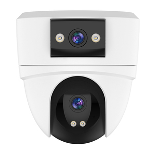 Caméra de sécurité double objectif CS2DR en gros pour usine, intérieur/extérieur, 1080P 2MP, ouverture <span class=keywords><strong>F2</strong></span>.0, 340° °   Pan <span class=keywords><strong>90</strong></span> °   Suivi humain incluant la détection d'inclinaison - Product Image 1