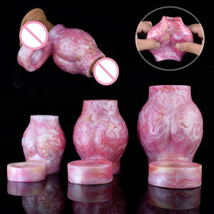 YOCY Wolf-Schädel Penishülle zur Vergrößerung Sexspielzeug Penisringe Weiche Silikon-Penishülle Dehnbar Vaginale Stimulation für Männer - Product Image 1