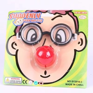 Lunettes de soleil HLC amusantes en forme de ballon de football avec gros nez et moustache barbue, pour déguisement de nerd, clown, fête ou festival, accessoires de fête farfelus - Product Image 4