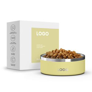 Mangkuk Anjing Stainless Steel 304 Lapis Ganda Tebal Khusus dengan Alas Anti Selip dan Kapasitas Besar untuk Memberi Makan Hewan Peliharaan - Product Image 6