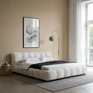 Luxuriöses Kingsize-Bett Gepolstertes Schlafzimmermöbel Mit Stauraum Hydraulischer Lift Modernes Italienisches Designer-Hauptschlafzimmerbett - Product Image 1
